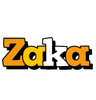 Zaka cartoon logo