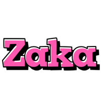 Zaka girlish logo