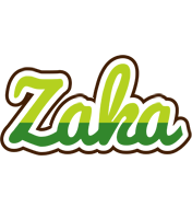 Zaka golfing logo