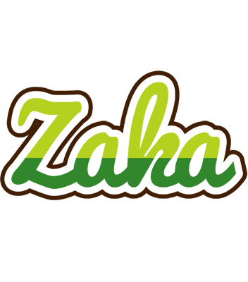 Zaka golfing logo