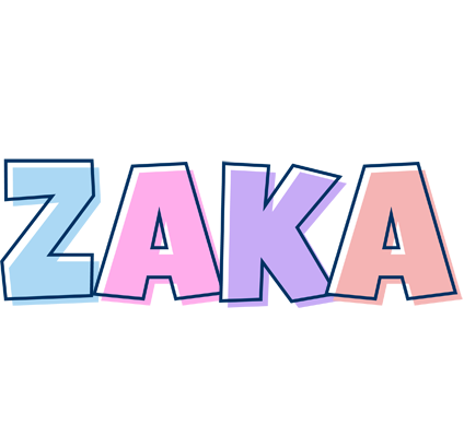 Zaka pastel logo