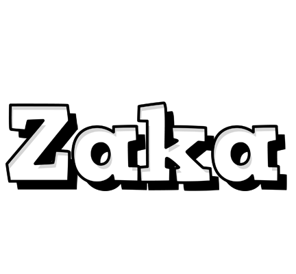 Zaka snowing logo