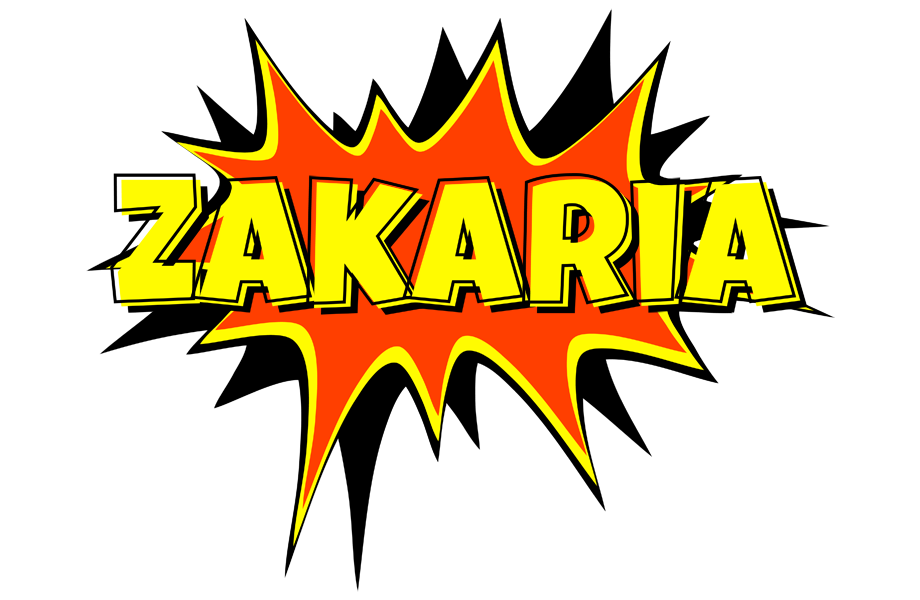 Zakaria bazinga logo