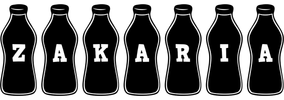 Zakaria bottle logo