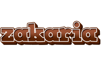 Zakaria brownie logo