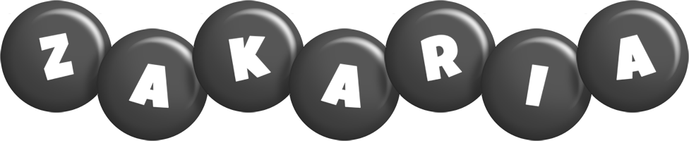 Zakaria candy-black logo