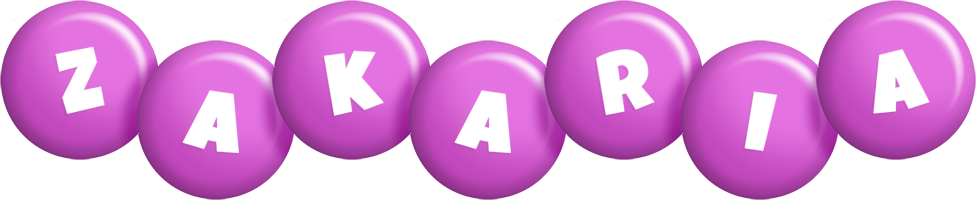 Zakaria candy-purple logo