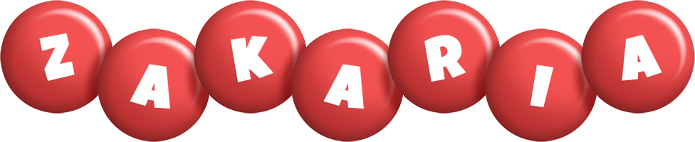 Zakaria candy-red logo