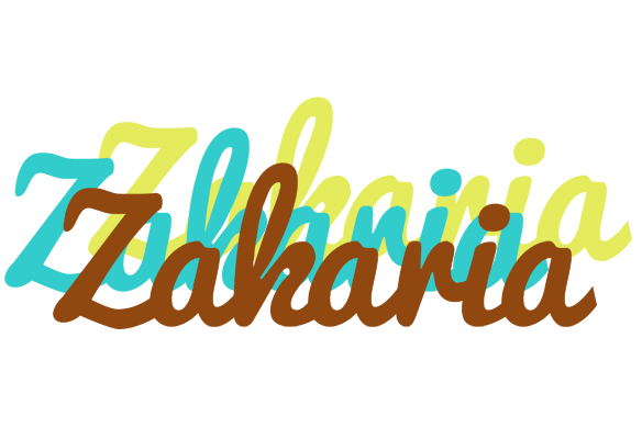 Zakaria cupcake logo