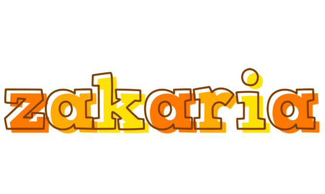 Zakaria desert logo