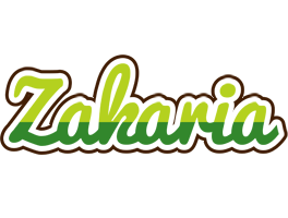Zakaria golfing logo