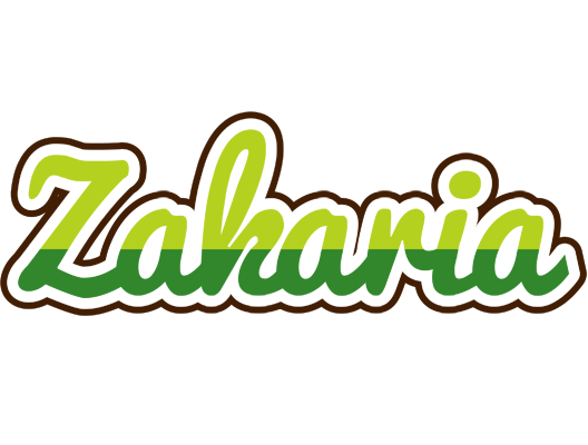 Zakaria golfing logo