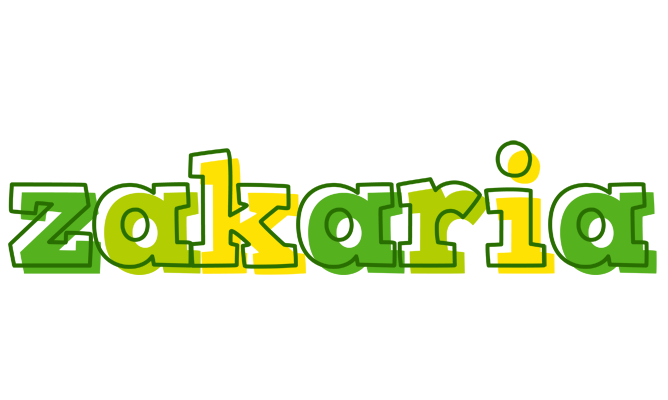 Zakaria juice logo