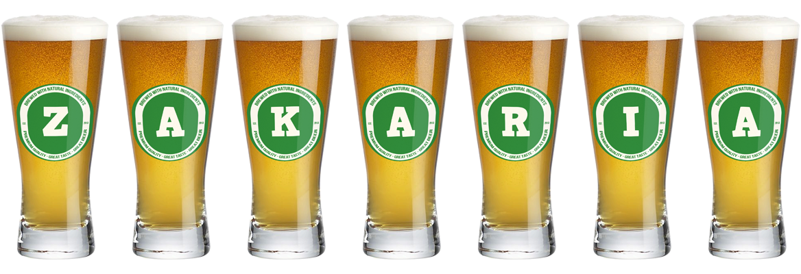Zakaria lager logo
