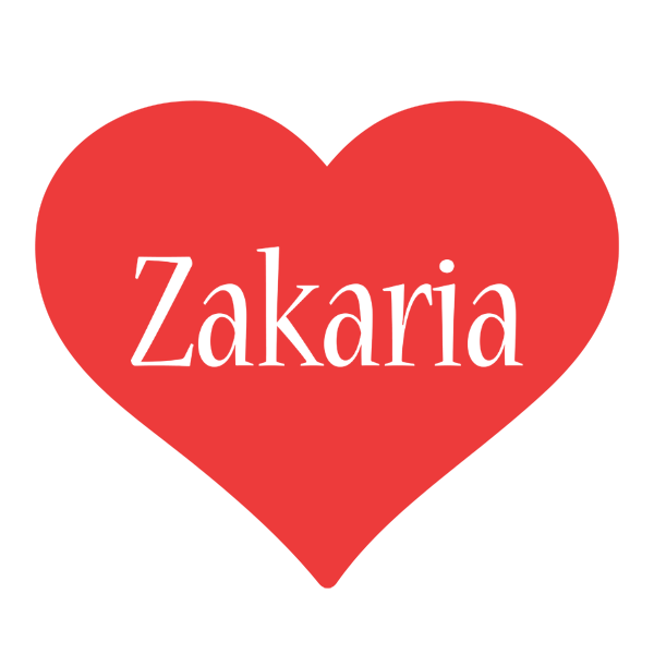 Zakaria love logo