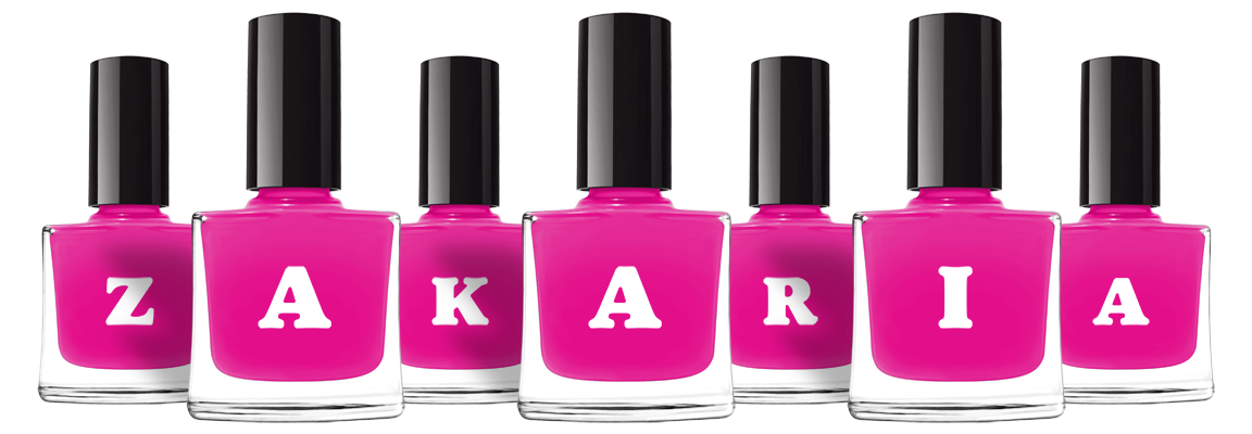 Zakaria nails logo