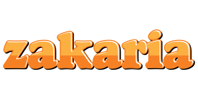Zakaria orange logo