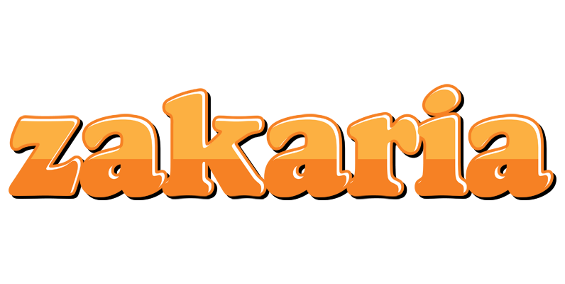 Zakaria orange logo