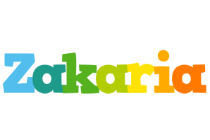 Zakaria rainbows logo