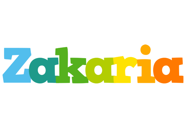 Zakaria rainbows logo