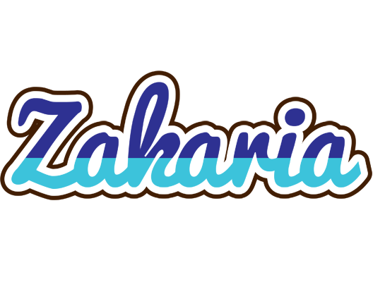 Zakaria raining logo