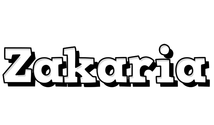 Zakaria snowing logo