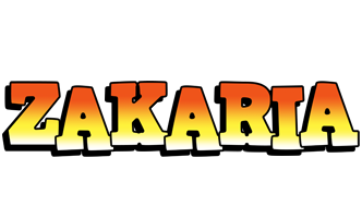 Zakaria sunset logo
