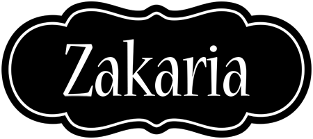 Zakaria welcome logo