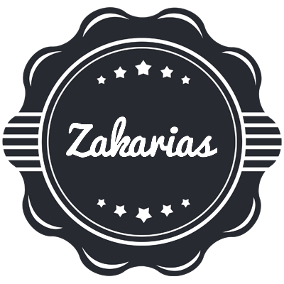 Zakarias badge logo