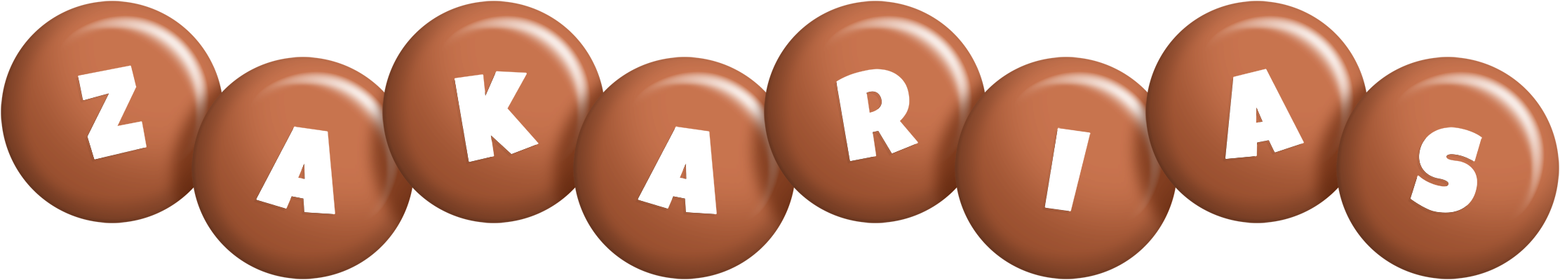 Zakarias candy-brown logo