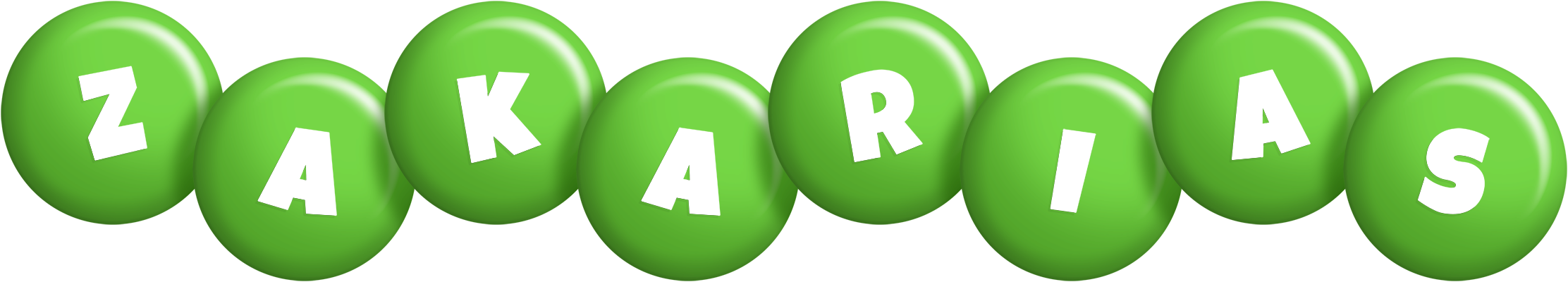 Zakarias candy-green logo