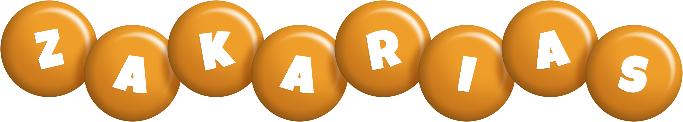 Zakarias candy-orange logo