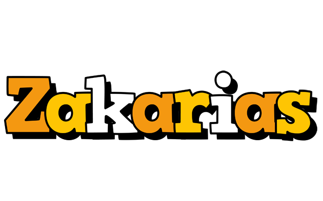 Zakarias cartoon logo