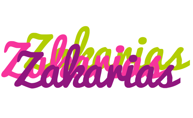 Zakarias flowers logo