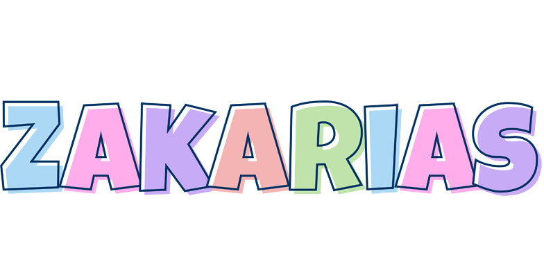 Zakarias pastel logo