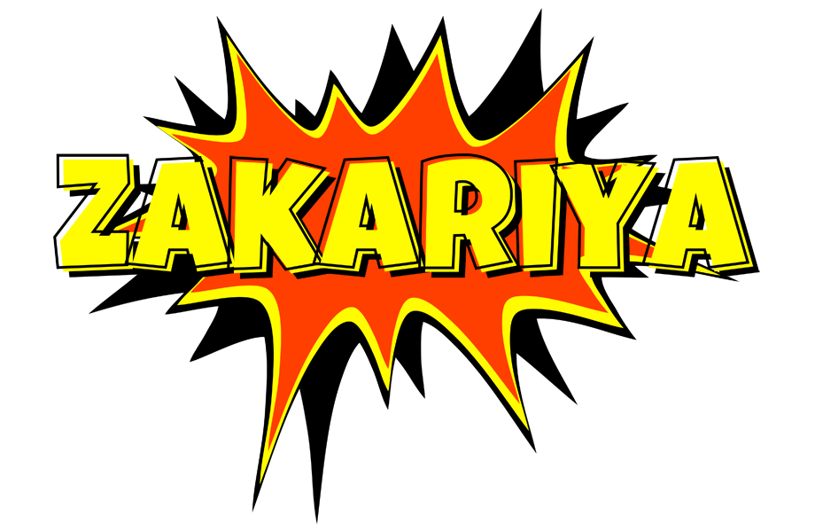 Zakariya bazinga logo
