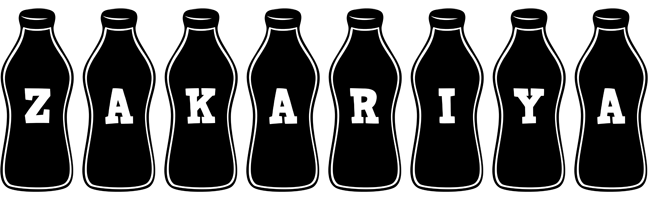 Zakariya bottle logo