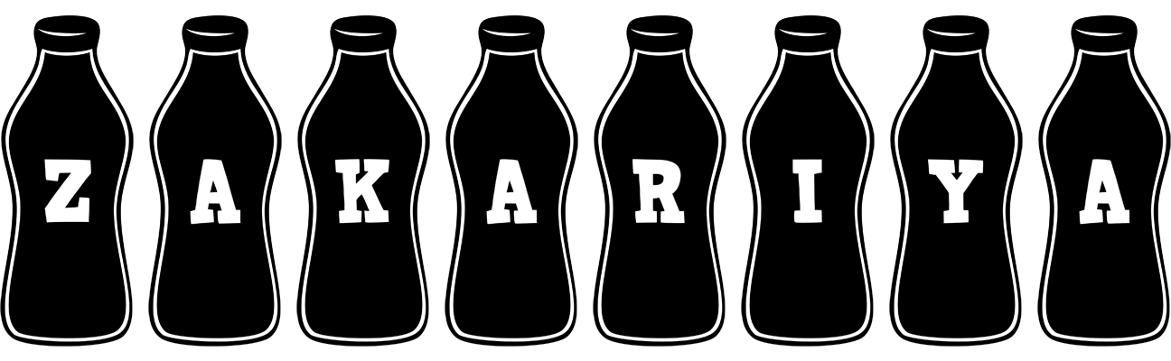 Zakariya bottle logo