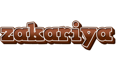 Zakariya brownie logo