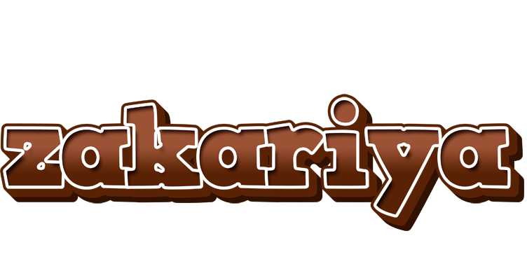 Zakariya brownie logo