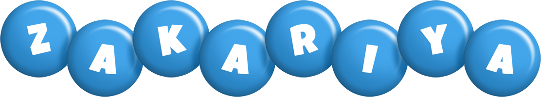 Zakariya candy-blue logo