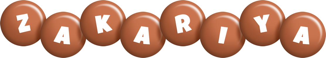 Zakariya candy-brown logo