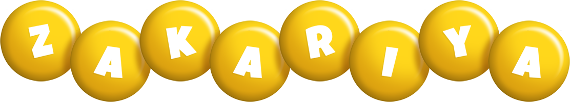 Zakariya candy-yellow logo