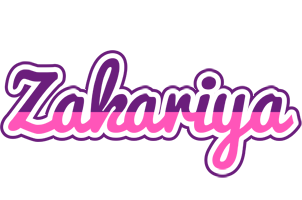 Zakariya cheerful logo