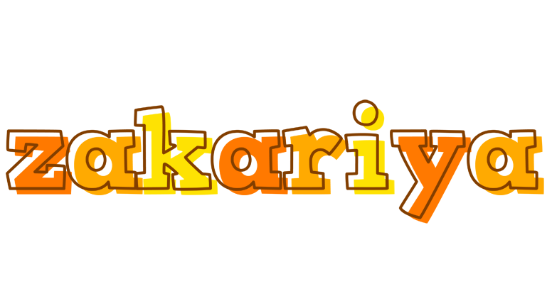 Zakariya desert logo