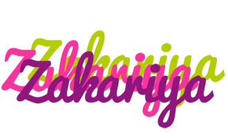 Zakariya flowers logo