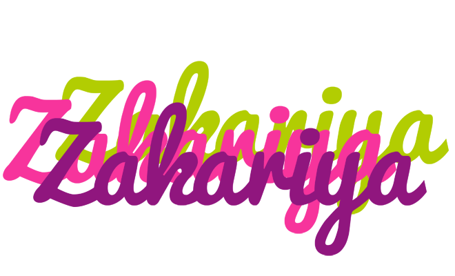 Zakariya flowers logo