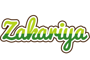Zakariya golfing logo