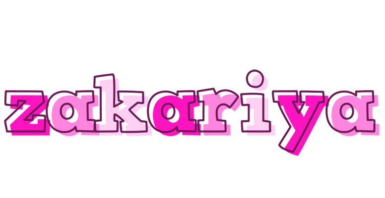 Zakariya hello logo
