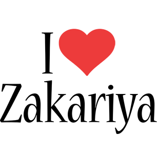Zakariya i-love logo
